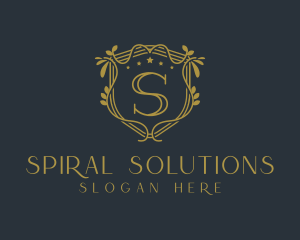 Premium Golden Elegant logo design