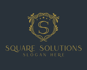 Premium Golden Elegant logo design