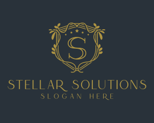 Premium Golden Elegant logo design