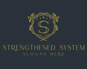 Premium Golden Elegant logo design