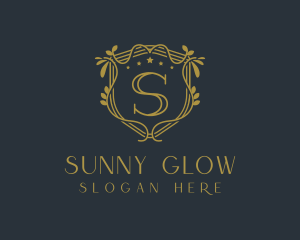 Premium Golden Elegant logo design