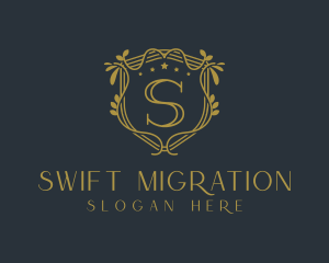 Premium Golden Elegant logo design