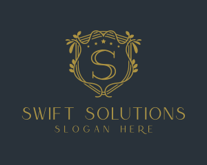 Premium Golden Elegant logo design