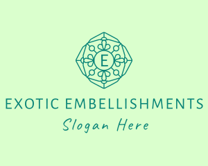 Eco Mosaic Window logo design