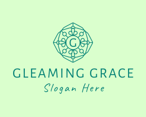 Eco Mosaic Window logo design