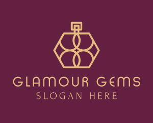 Gold Deluxe Parfum logo design