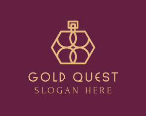 Gold Deluxe Parfum logo design