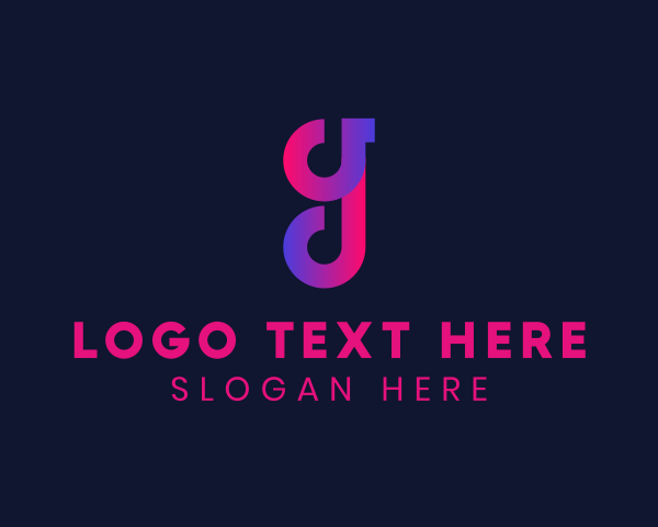 Gradient Business Letter G logo