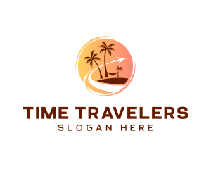 Beach Resort Travel logo design