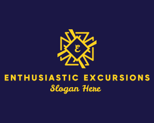 Decorative Cross Jewelry Boutique logo design