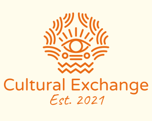 Tribal Eye Pattern  logo
