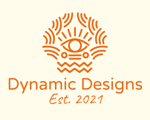 Tribal Eye Pattern  logo