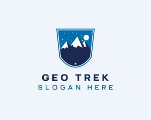 Mountain Peak Trekking logo design