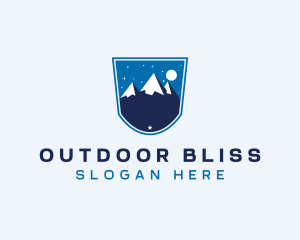 Mountain Peak Trekking logo design