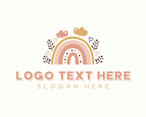 Boho Rainbow Nursery logo