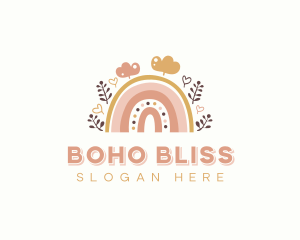 Boho Rainbow Nursery logo