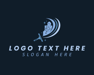 Clean Building Squeegee logo