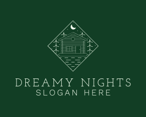 Night Cabin Residence logo design