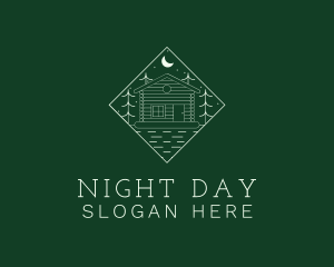 Night Cabin Residence logo design