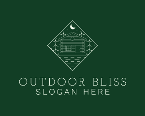 Night Cabin Residence logo design