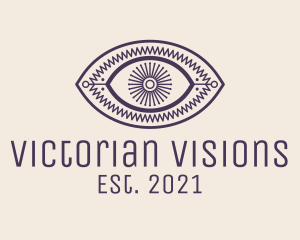 Aesthetic Tarot Eye logo design