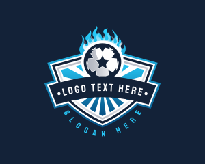 Soccer Football Star logo design