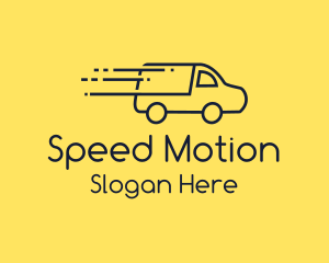 Fast Pickup Truck logo design