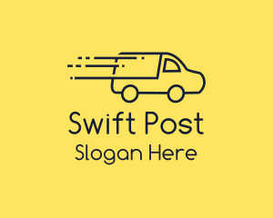 Fast Pickup Truck logo design