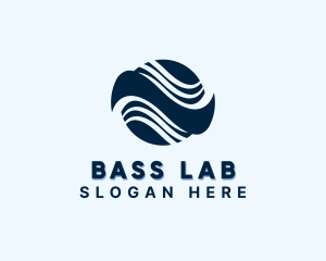 Waves Science Laboratory logo design