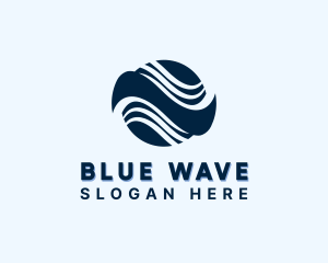 Waves Science Laboratory logo design