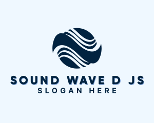 Waves Science Laboratory logo design