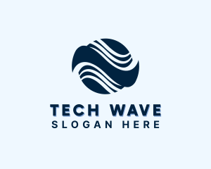 Waves Science Laboratory logo design