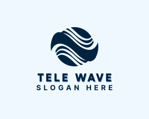 Waves Science Laboratory logo design