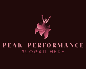 Human Dance Performer logo design