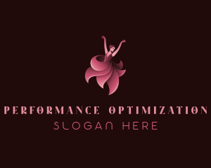 Human Dance Performer logo design