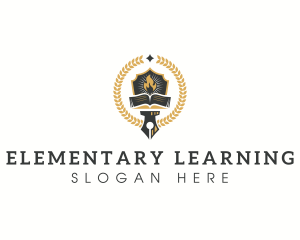 University Academy Learning logo design