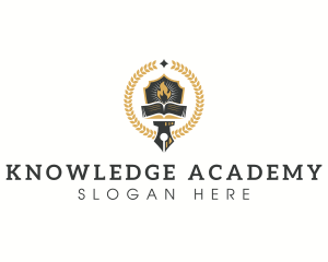 University Academy Learning logo design