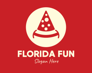 Happy Pizza Party logo design