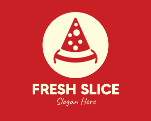 Happy Pizza Party logo design