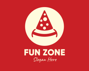 Happy Pizza Party logo design