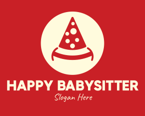 Happy Pizza Party logo design