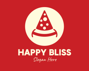 Happy Pizza Party logo design