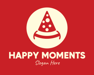 Happy Pizza Party logo design