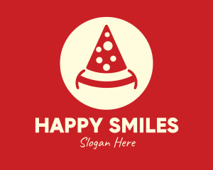 Happy Pizza Party logo design