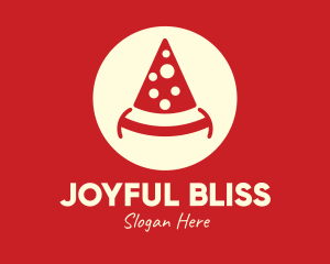 Happy Pizza Party logo design