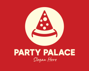 Happy Pizza Party logo design