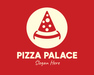 Happy Pizza Party logo design