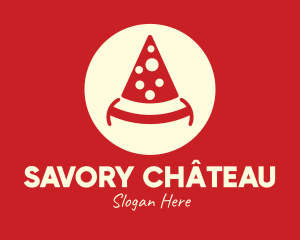 Happy Pizza Party logo design