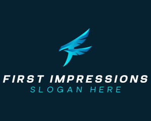 Falcon Flight Company logo design