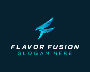 Falcon Flight Company logo design